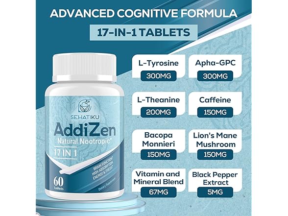 SehatiKu 17-in-1 Brain Supplement