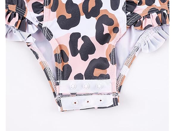 Mud Pie Girls Pink Swimsuit (6-9M)