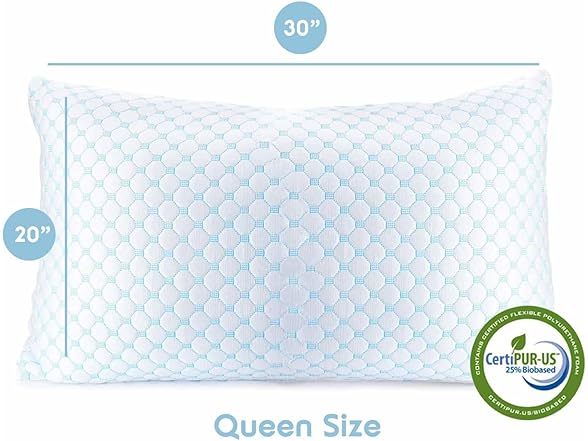 Nestl Cooling Pillow for Sleeping 2 Pack