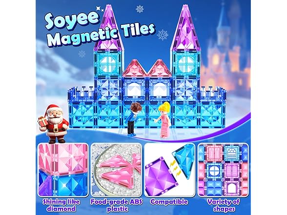 Soyee Diamond Magnetic Building Blocks