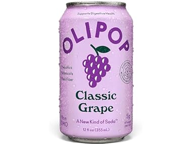 $1.99 1CT OLIPOP Classic Grape Prebiotic Soda dealfomo