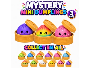 $21.99, Was $49.99, 56% Off! Titan Squishy Sensory Relief, Mini Dumpling, 3PK dealfomo