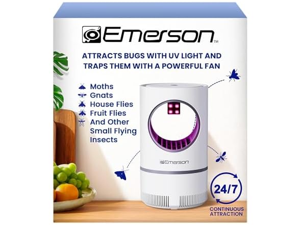 Emerson ITM8110 Indoor Portable Flying Bug Catcher