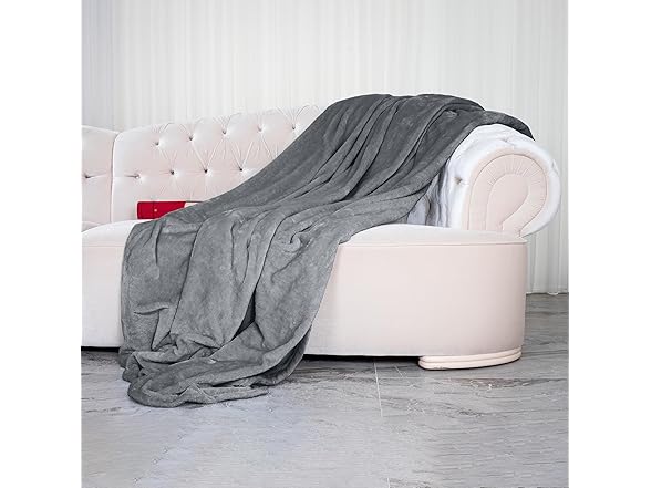 Elegant Comfort Micro-Velour King Blanket