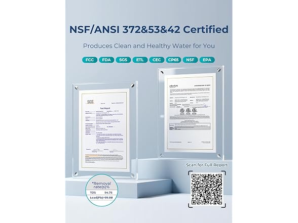 V6 600GPD Under Sink Tankless Reverse
