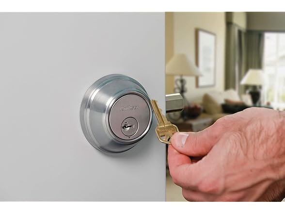 Deadbolt, Keyed One Side - SmartKey