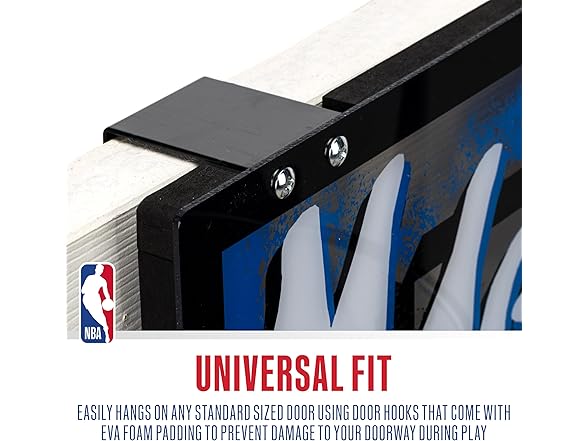 Franklin Sports NBA Orlando Magic Over The Door Basketball Hoop