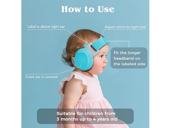 Baby Ear Muffs for Noise Protection