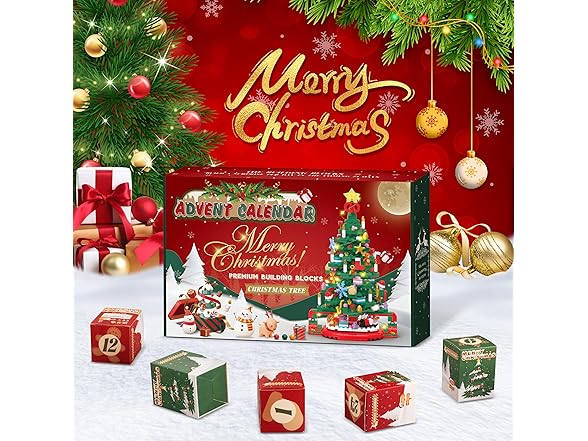 Alagoo Christmas Tree Building Blocks