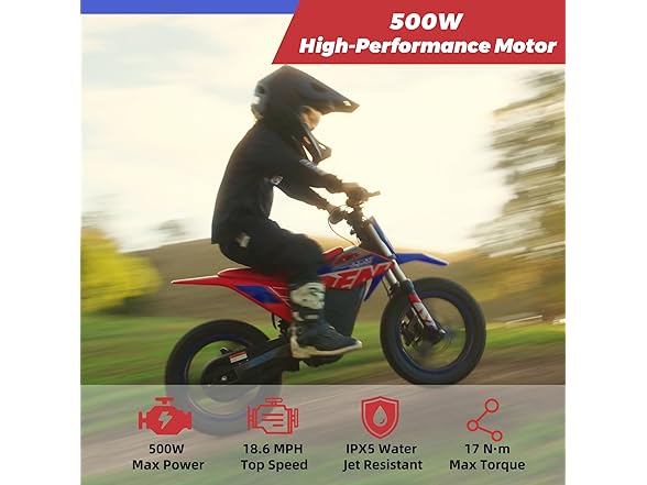 RFN SX-E350 36V Electric-Dirt-Bike