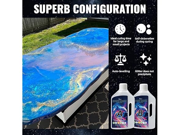 Zdspoxy  Epoxy Resin 1 Gallon Kit