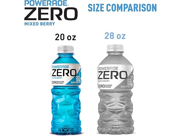 8PK POWERADE Electrolyte Zero Sugar Mixed Berry