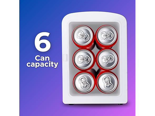Coca-Cola 4L / 6-Can Mini Fridge