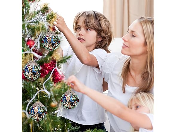 Tipbrol Yorkshire Dog Christmas Ornament