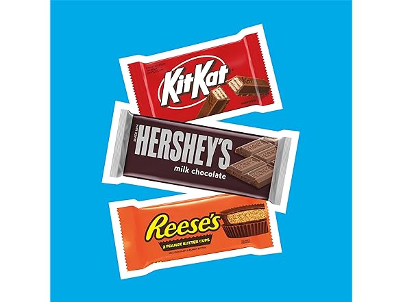 18CT HERSHEY'S, KIT KAT and REESE'S Assorted Mix