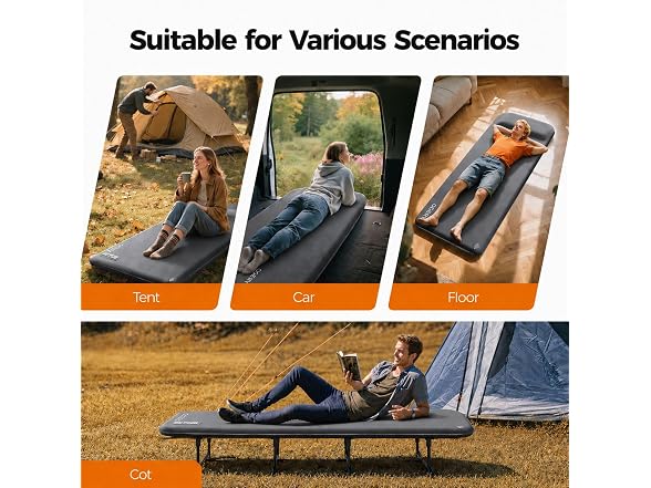 OGERY 3.15in Memory Foam Sleeping Pad