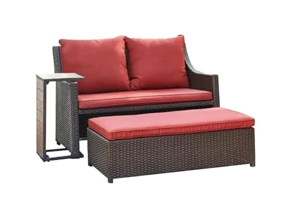 Four Seasons Courtyard Redington Chic 3 Piece Patio Set