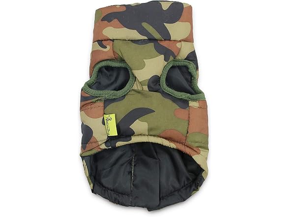 Dog Winter Jacket Camo Waterproof Coat Dog C
