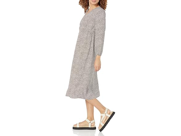 Amazon Essentials Women Long Sleeve Wrap Dress