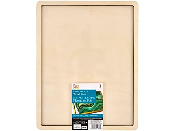 Mod Podge, Rectangle Wood Tray, 11"x14" Surface