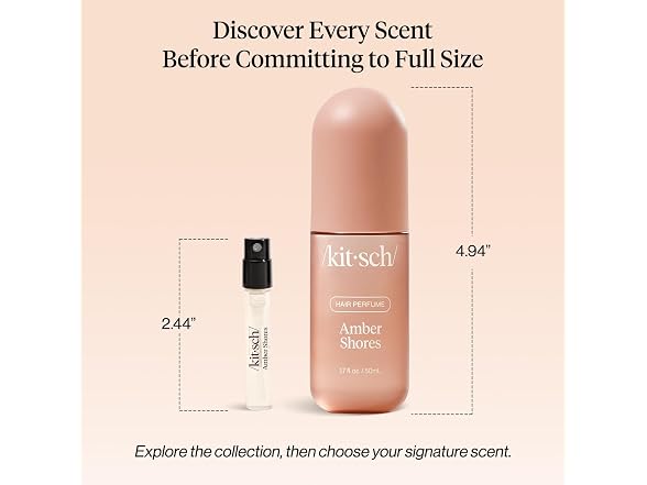 Kitsch Hair Perfume for Women Hair Spray and Body