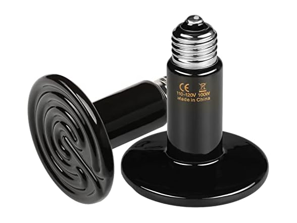 100W Ceramic Heat Emitter 2pk