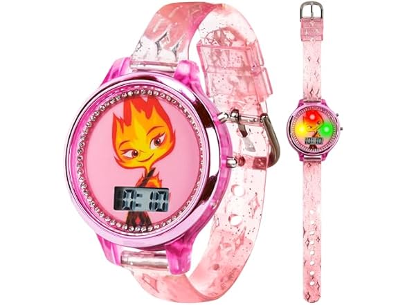 Disney Elemental Ember Lumen Kids’ Watch