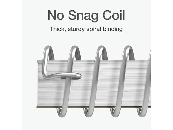 Oxford Spiral Notebooks, 3 Pack