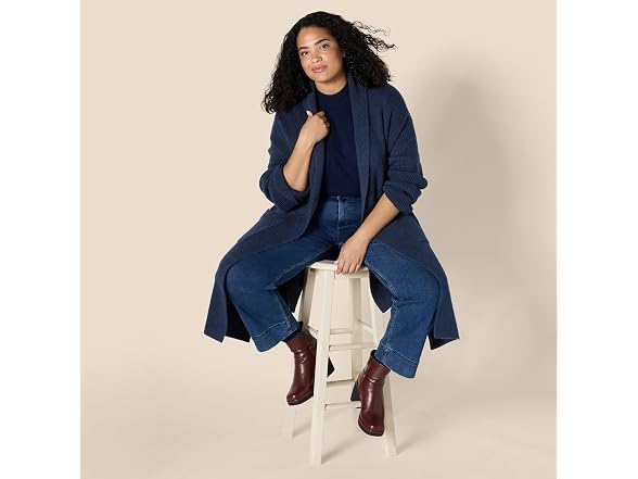 Amazon Essentials Women Cotton Blend Cardigan