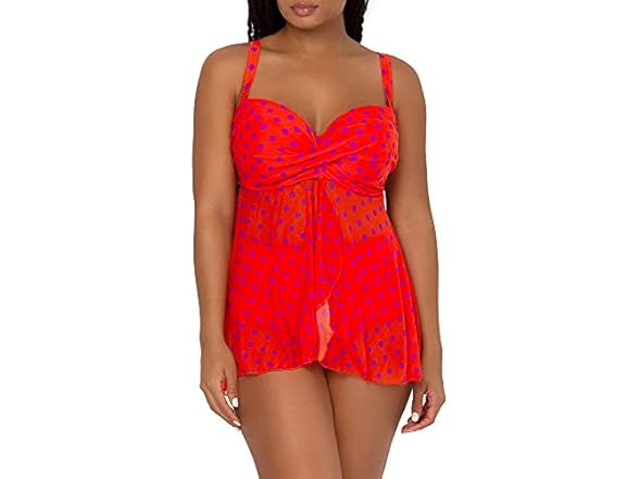 Smart & Sexy Women's Bandeau Tankini Top