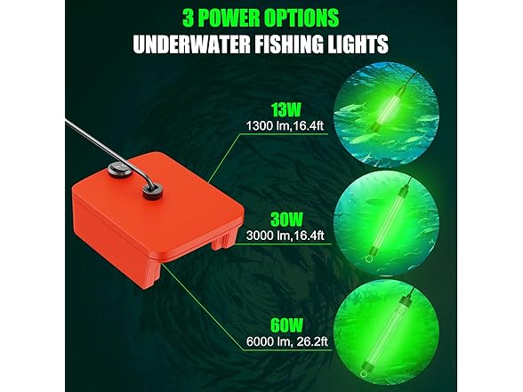 Crtbelfy Underwater Fishing Light