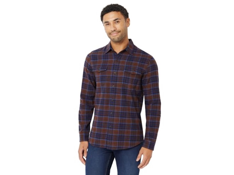 Navy Chocolate Plaid