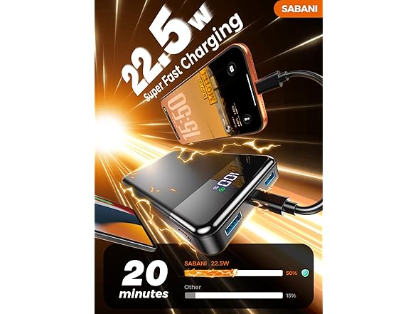SABANI 35000mAh Portable Charger - Gallery 3
