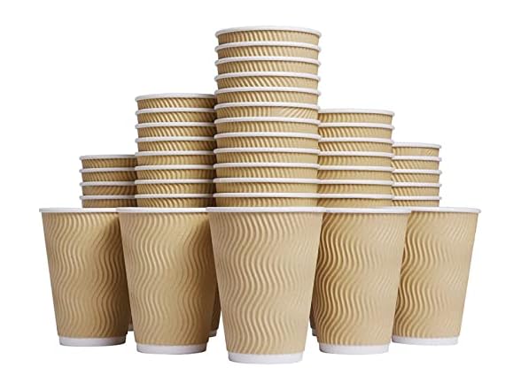 Luckypack Hot Paper Cups 12 oz