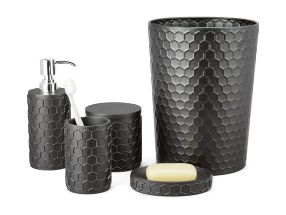 SOFTFLAME Bathroom Accessory Set