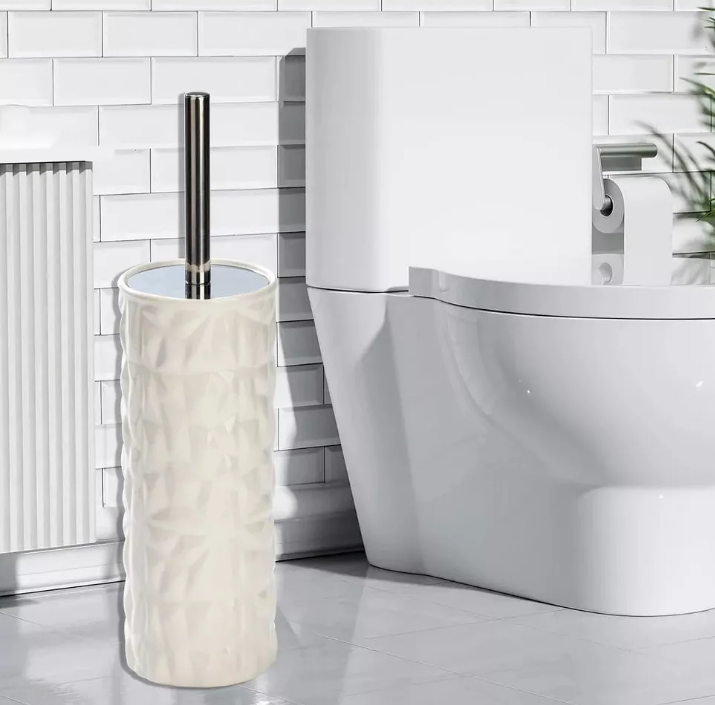 J&V TEXTILES Ceramic Toilet Brush - Gallery 8
