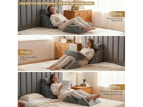 Axelrod 6-Pc Orthopedic Bed Wedge Set