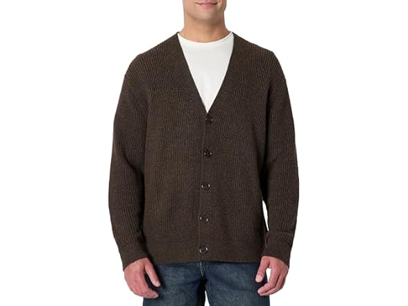 Amazon Essentials Men Relaxed-fit Cotton Cardigan