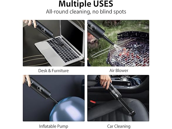 autozen 17000Pa Cordless Car Vacuum