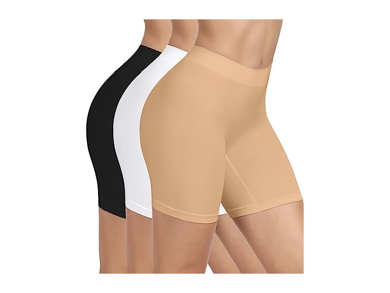3 Pack Seamless Slip Under Dress Shorts
