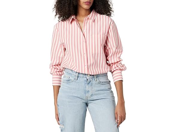 The Drop Kendra Fit Long Shirt, Coffee