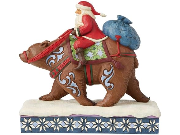 Enesco Jim Shore Heartwood Creek Santa R