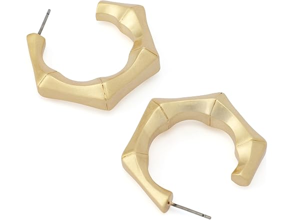 AllSaints Women's Clara Bamboo Hoop Earrings