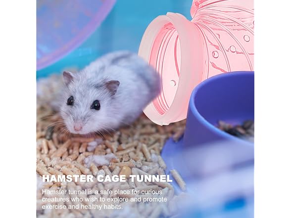 POPETPOP 1 Set Hamster Tubes Connection Plat