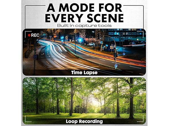 Minolta 10x25 Digital Night Vision Monocular w/Built-in 4K HD Video Camera (Gray)