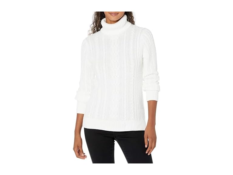 Amazon Essentials Women Long Sleeve Cable Sweater