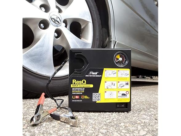 Airman 78-097-002 ResQ Max Tire Repair Kit Black