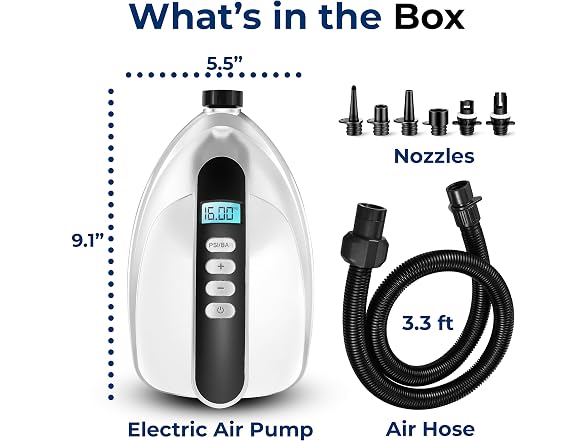 Paddle Board Electric Pump