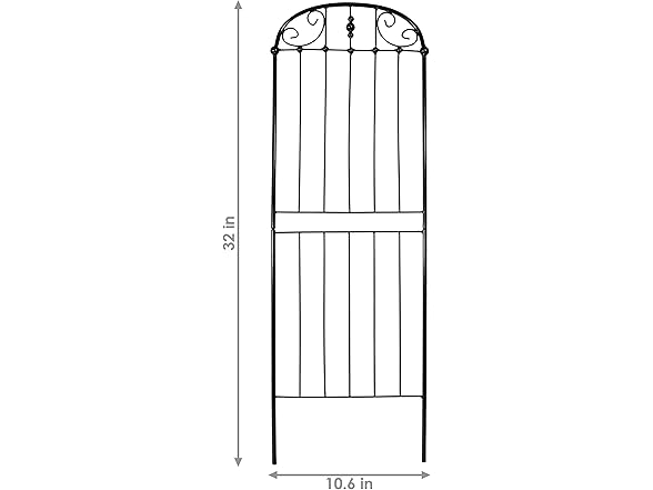 Sunnydaze 32" Traditional Outdoor Trellis