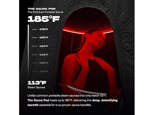 The Pod Company Portable Sauna Pod